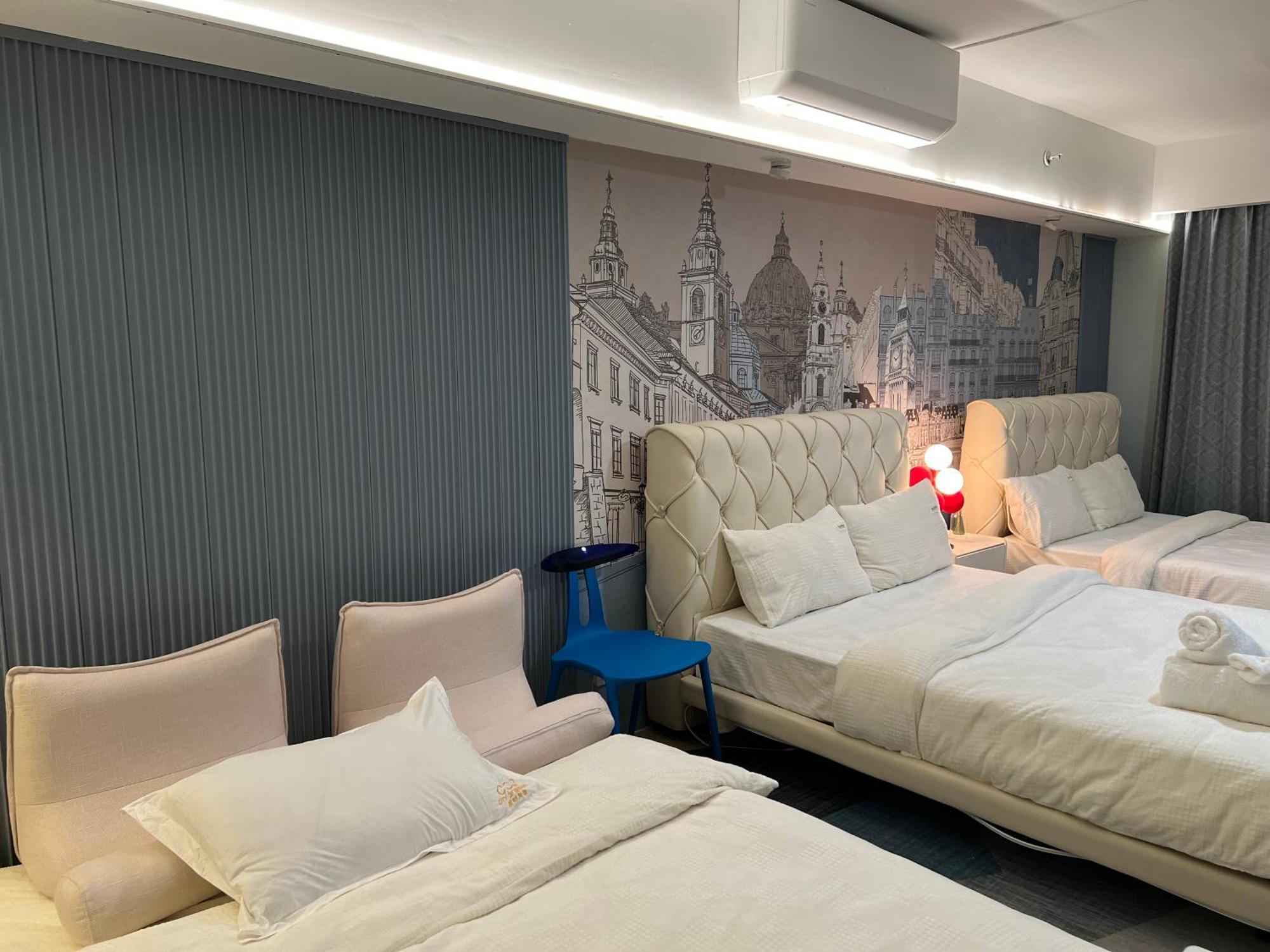 Luxurious European Style Penthouse Modern Apart Ment Cross City Of Dreams Okada Solaire Moa Airport Manila Exterior foto